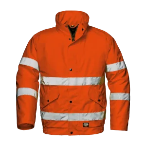SIR SAFETY SUPER ESSENTIAL High Vis Work Jacket Men - Water Repellent