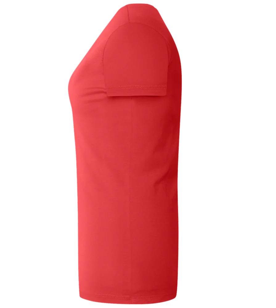 Map of Africa Design - Basic women's v-neck t-shirt – Image 4