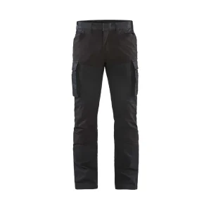 BLAKLADER 14571147 | Service Trousers Denim Stretch Work Trousers Men - CORDURA Denim