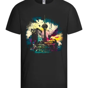 Alexanderplatz in Berlin Design - Basic kids t-shirt