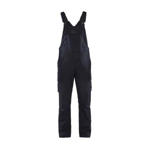 BLAKLADER 26661344 INDUSTRY BIB OVERALLS STRETCH Work Bib Trousers Men - cotton stretch fabric