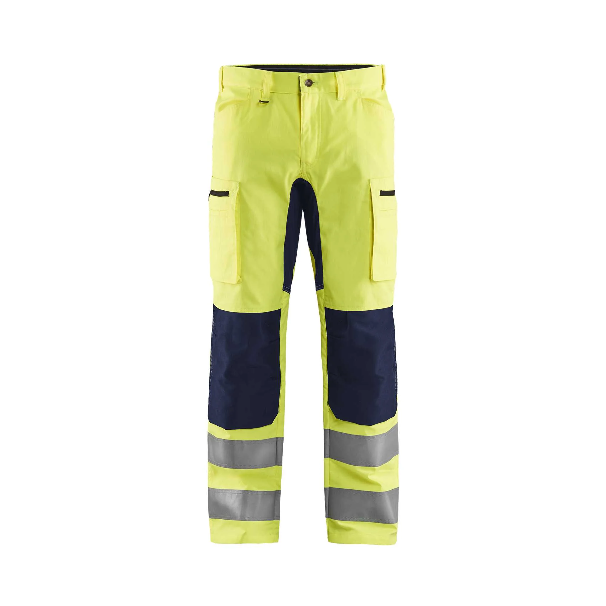 BLAKLADER 15851811 | Hi Vis trousers with stretch Hi Vis Reflective Work Trousers Men - Class 2 Certified – Image 2