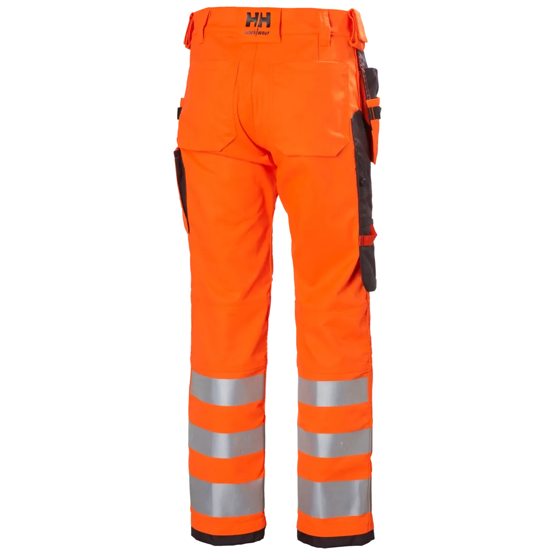 HELLY HANSEN ALNA 2.0 CONSTRUCTION PANT CLASS 2 77423 Hi Vis Reflective Work Trousers MEN - Stretch – Image 8