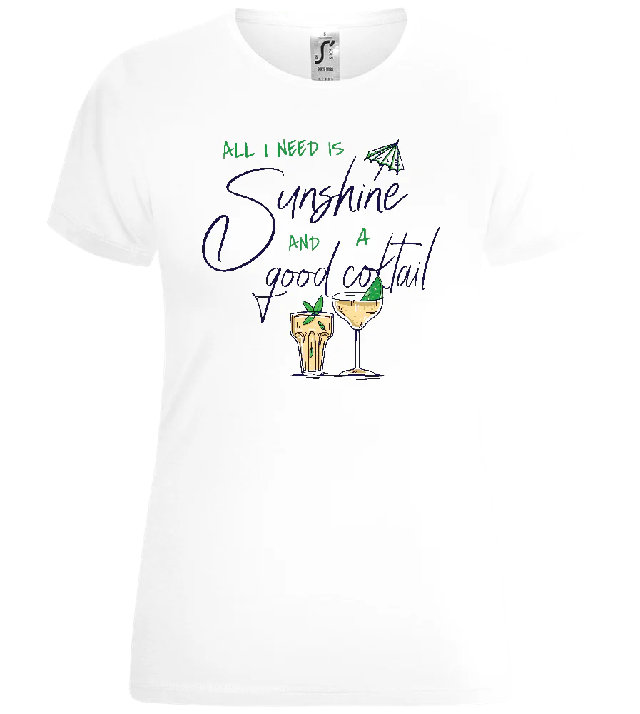 A Good Cocktail Design - Comfort women's t-shirt – Image 2