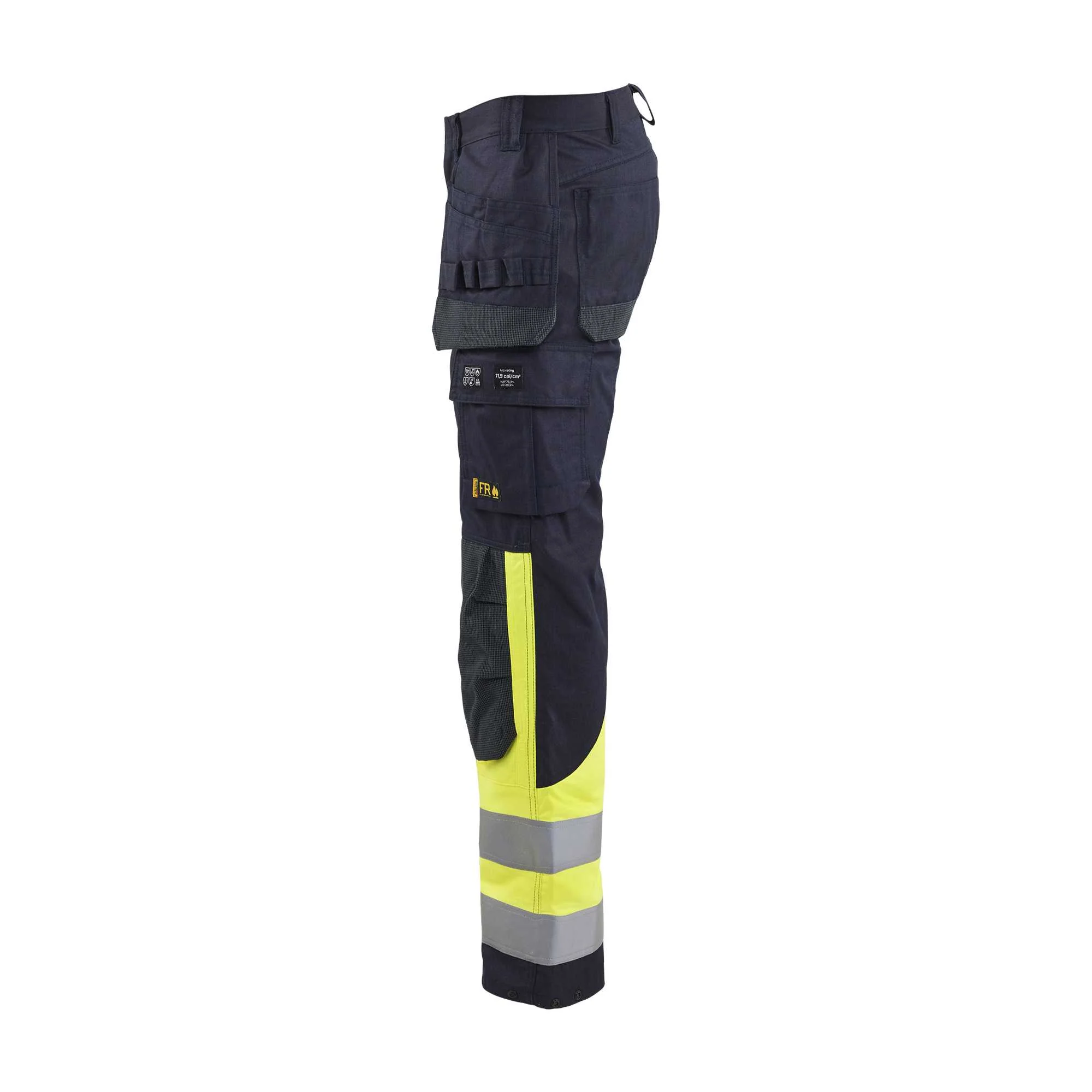 BLAKLADER 14891512 | Multinorm Inherent trousers Hi Vis Reflective Work Trousers Men - ripstop fabric – Image 4
