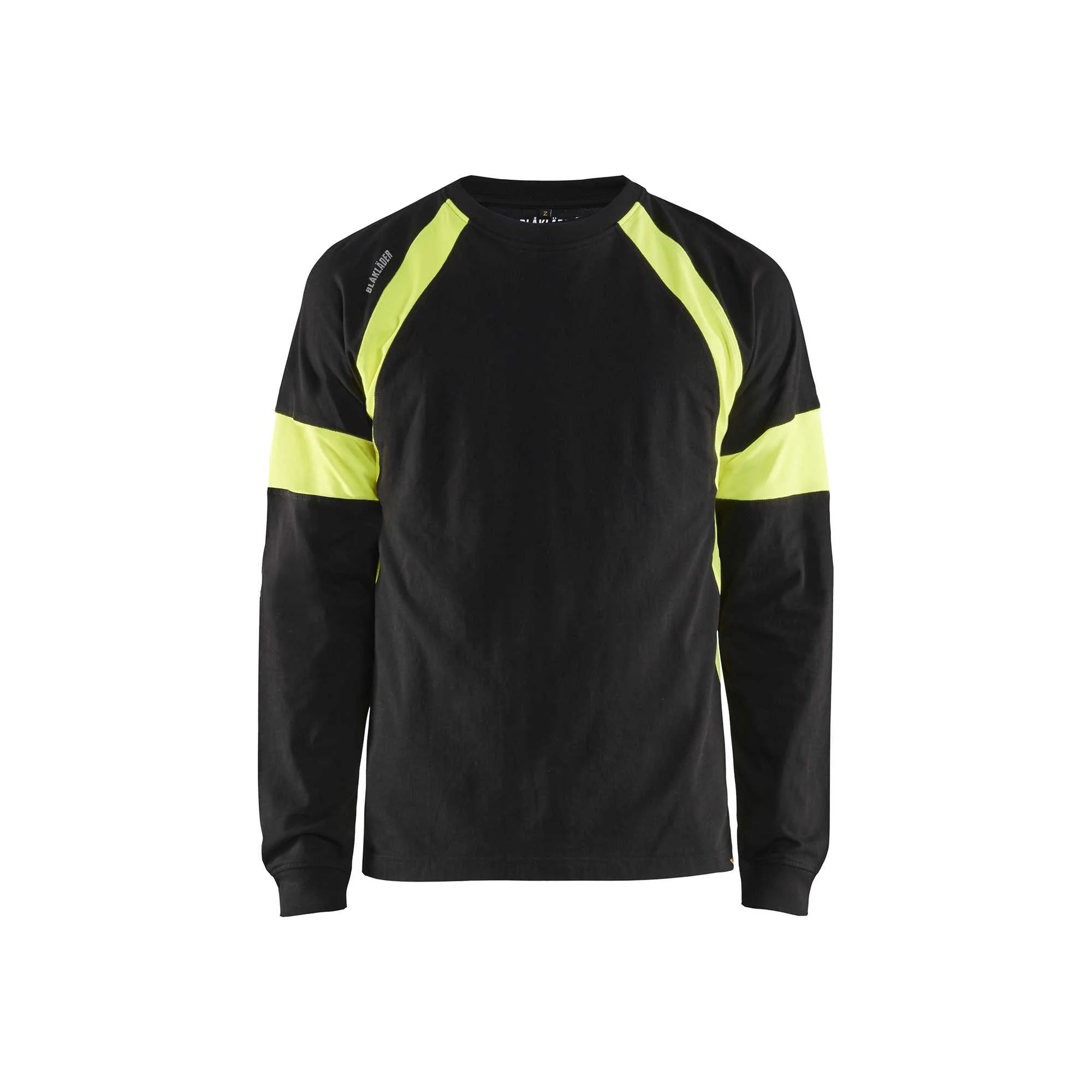 BLAKLADER 35201030 Long sleeved T shirt Hi Vis Reflective Long Sleeve Work T-Shirt MEN - 100% Cotton – Image 6