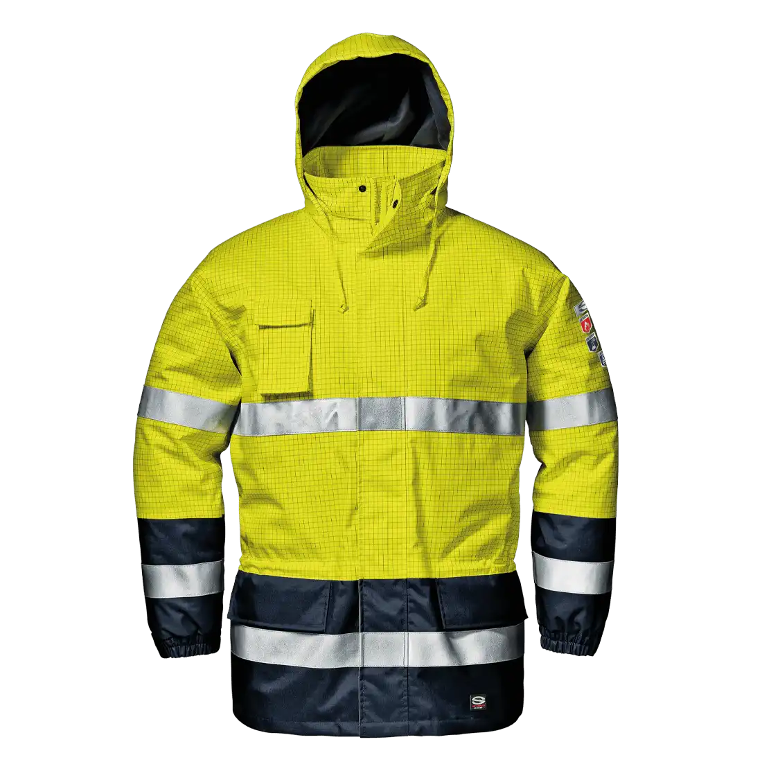SIR SAFETY MICROLINES SPLIT High Vis Work Jacket Men - Flame Retardant – Image 2