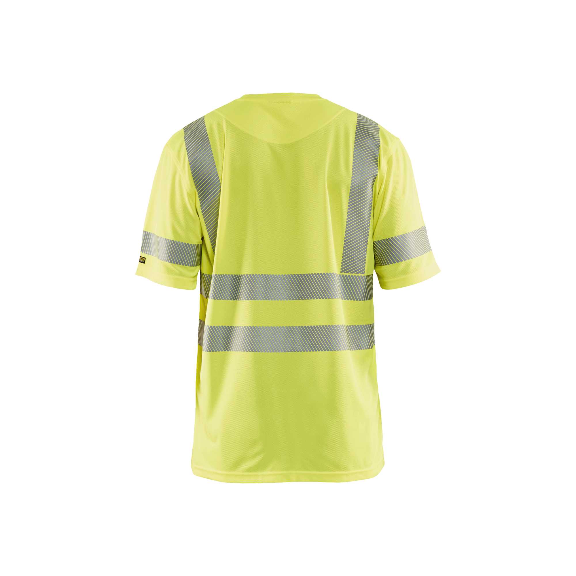 BLAKLADER 34201013 HI VIS UV PROTECTED T SHIRT Hi Vis Reflective Short Sleeve Work T-Shirt MEN - 100% Polyester – Image 3