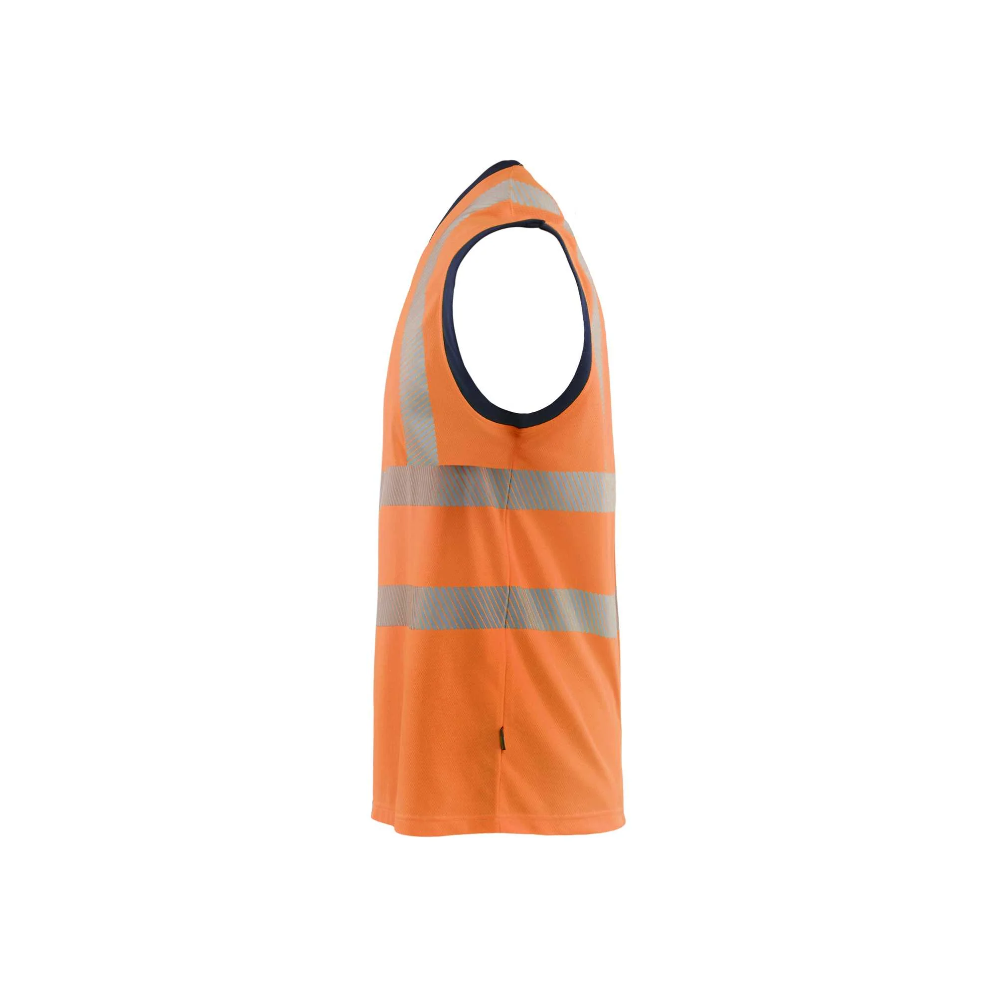 BLAKLADER 35751013 Hi Vis Tank top Hi Vis Reflective Sleeveless Work T-Shirt MEN - 100% Polyester – Image 8