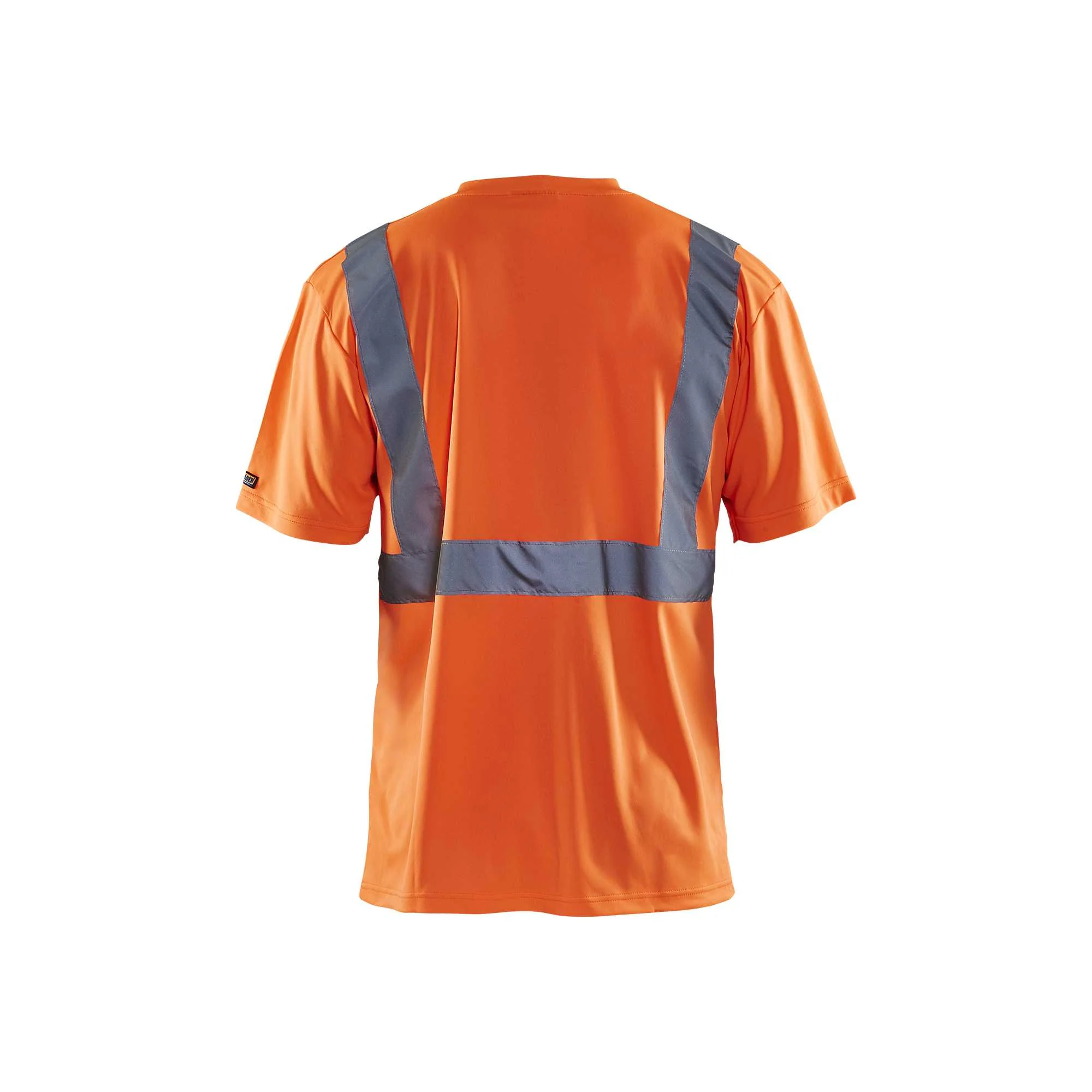 BLAKLADER 33131009 Hi Vis T Shirt Hi Vis Reflective Short Sleeve Work T-Shirt MEN - 100% Polyester – Image 7