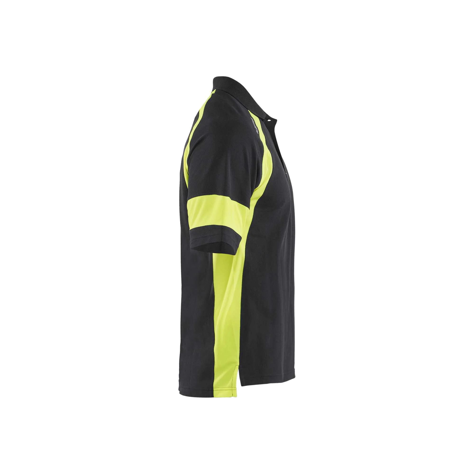 BLAKLADER 35281050 Polo Shirt with Hi vis Hi Vis Reflective Short Sleeve Work Polo MEN - 60% Cotton 40% Polyester – Image 9