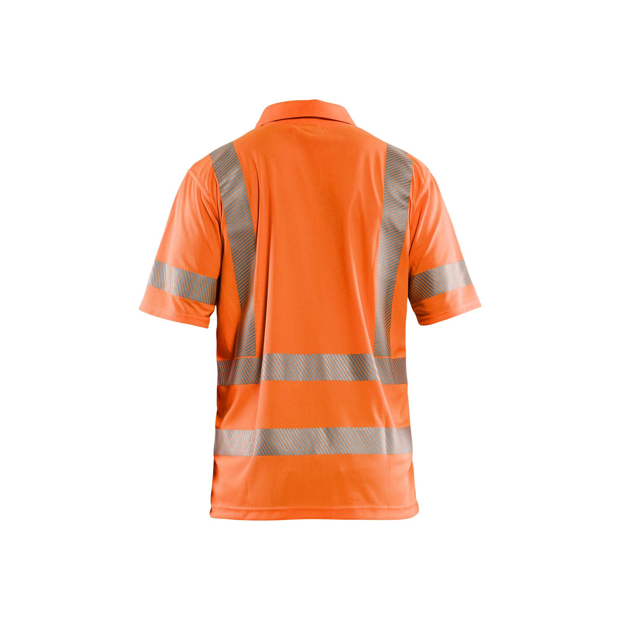 BLAKLADER 34281013 UV PROTECTED HI VIS POLO SHIRT Hi Vis Reflective Short Sleeve Work Polo MEN - 100% Polyester – Image 7