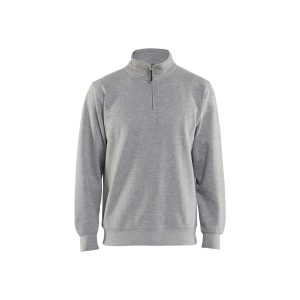 BLAKLADER 33651157 Half-zip Work Sweatshirt MEN - Brushed Terry Knit