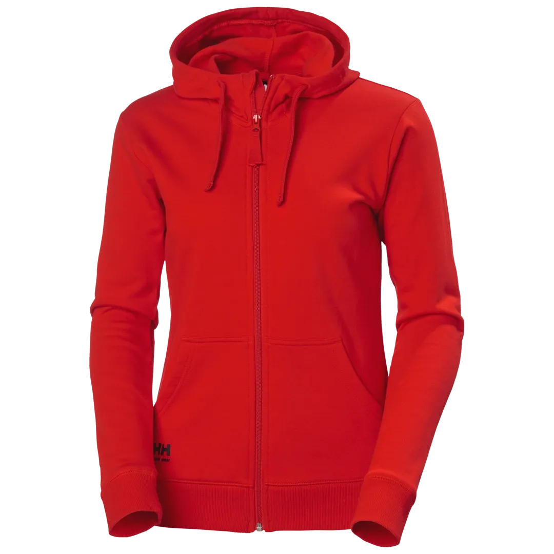 HELLY HANSEN W CLASSIC ZIP HOODIE 79323 Hoodie Work Sweatshirt WOMEN - Soft Cotton Poly Blend – Image 2