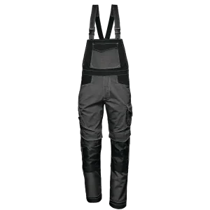 SIR SAFETY INDUSTRIAL Water Repellent Bib Trousers Men - Knee Pad Pockets