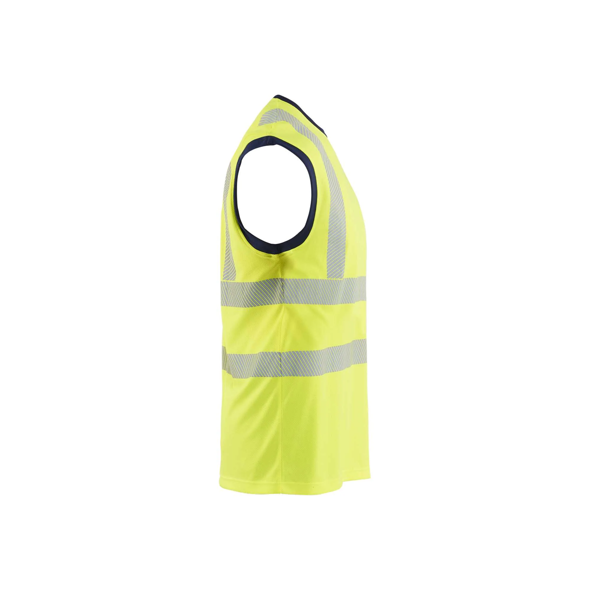 BLAKLADER 35751013 Hi Vis Tank top Hi Vis Reflective Sleeveless Work T-Shirt MEN - 100% Polyester – Image 5