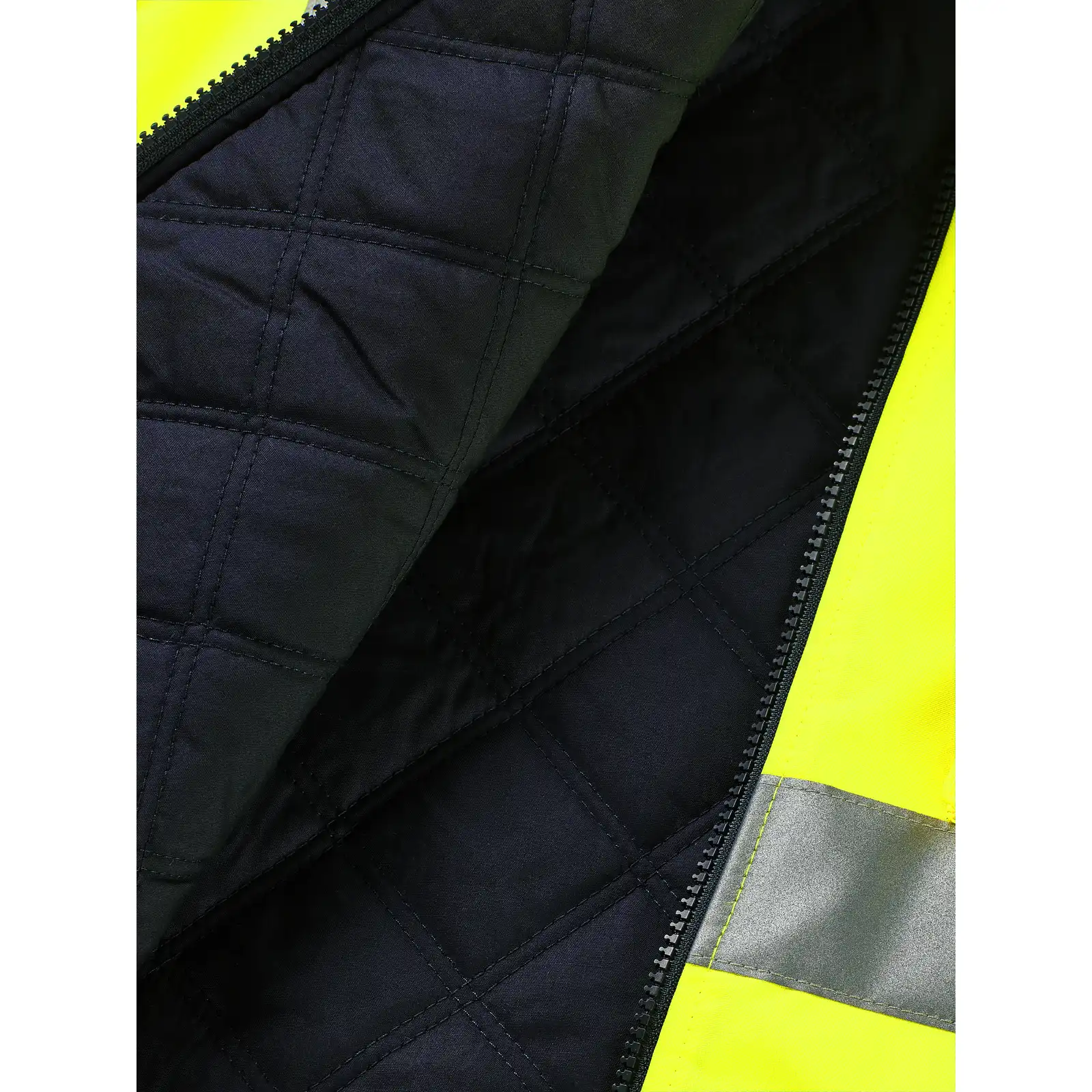 PLANAM High-Visibility Winter Safety Vest MEN Safety Insulator - Waterproof – Image 8