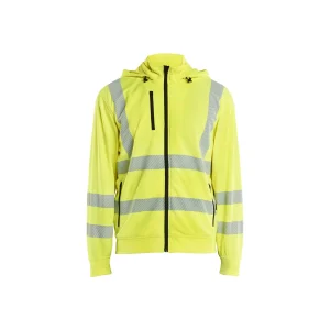 BLAKLADER 35732538 Hi Vis Reflective Hoodie Work Sweatshirt MEN - Detachable Hood