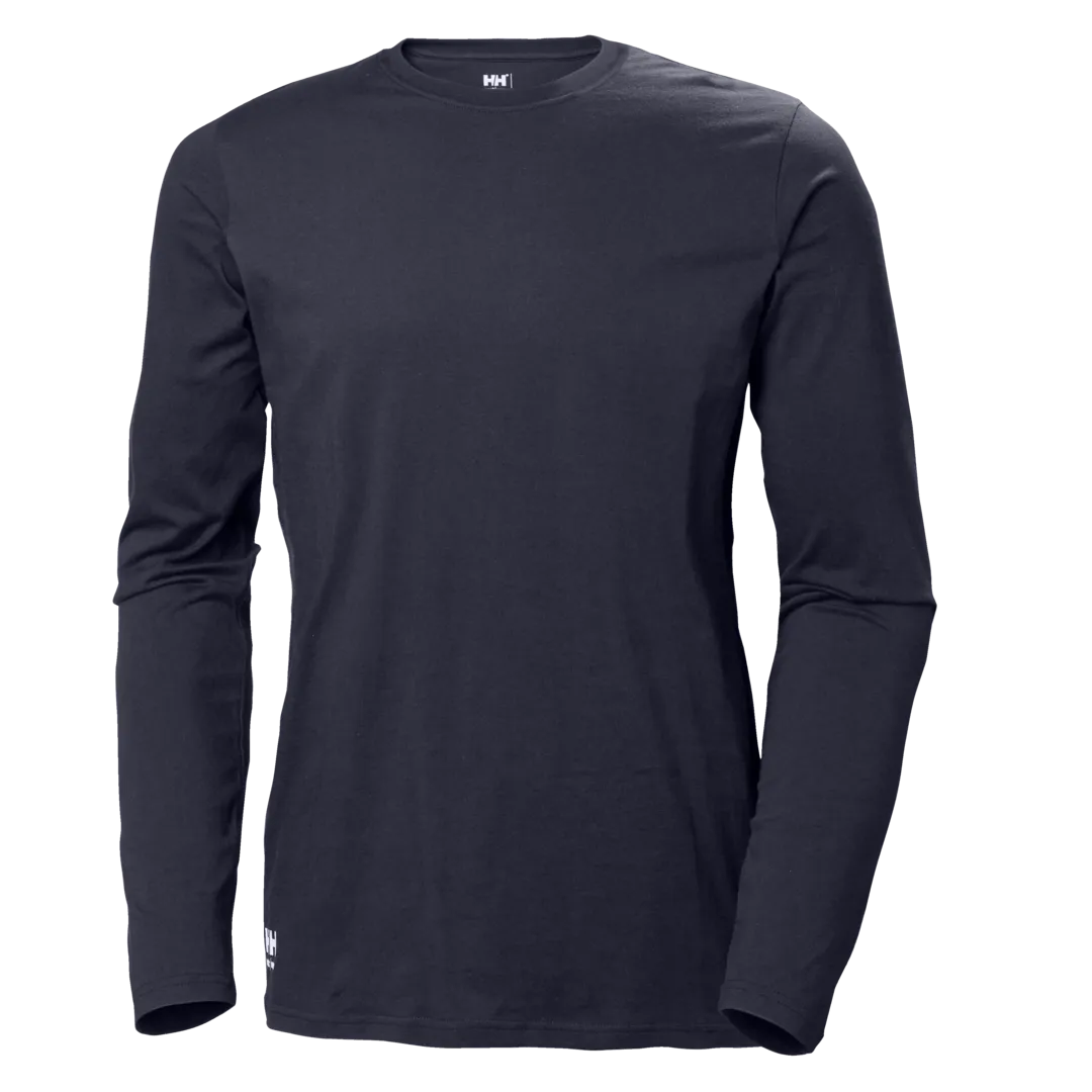 HELLY HANSEN W CLASSIC LONGSLEEVE 79159 Long Sleeve Work T-Shirt WOMEN - 100% Cotton – Image 7