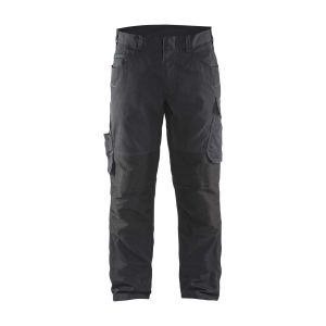 BLAKLADER 14951330 | Service Trousers with Stretch Work Trousers Men - Ripstop Fabric