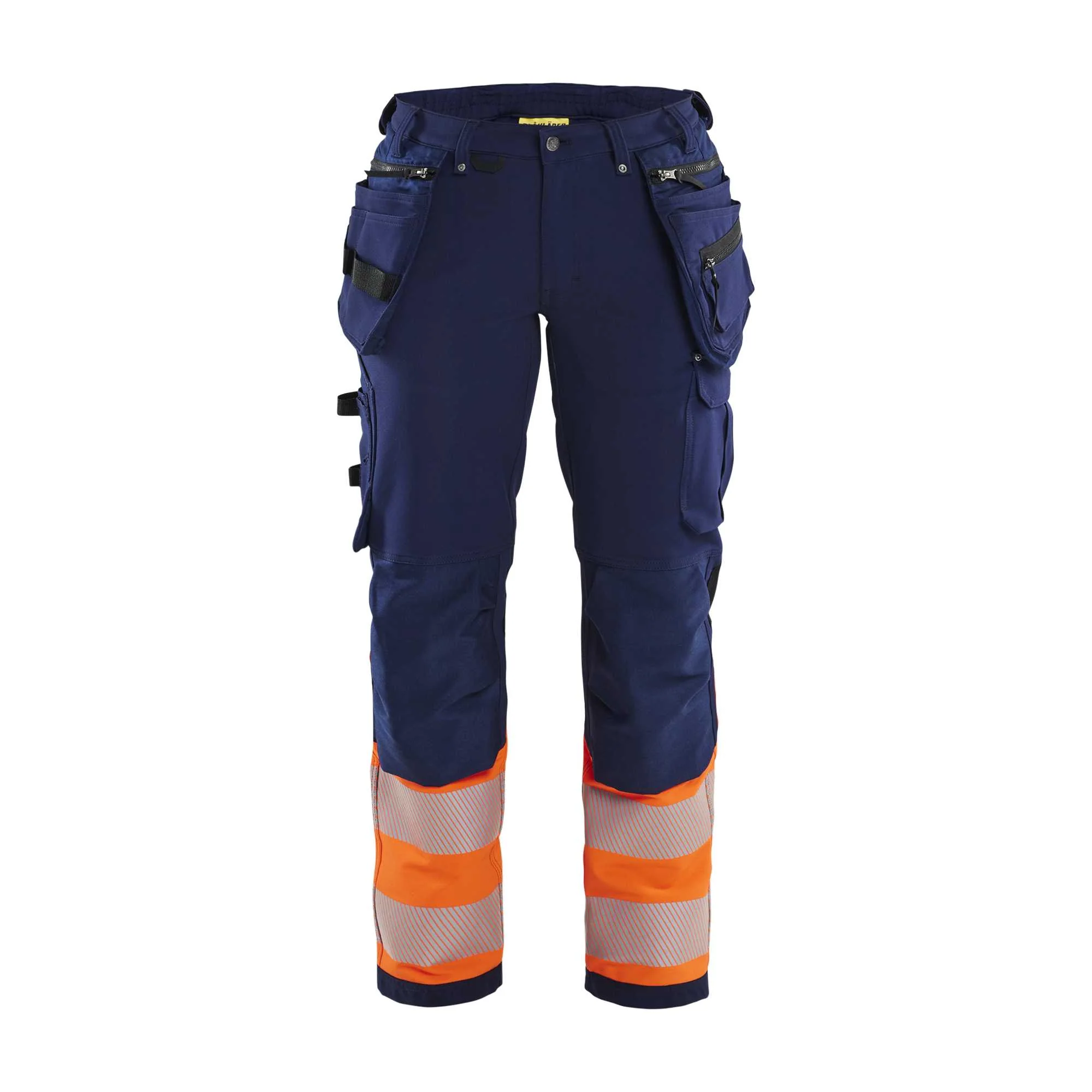 BLAKLADER 71931642 | Women's hi vis trouser with 4 way stretch Hi Vis Reflective Work Trousers Women - Water Repellent – Image 5