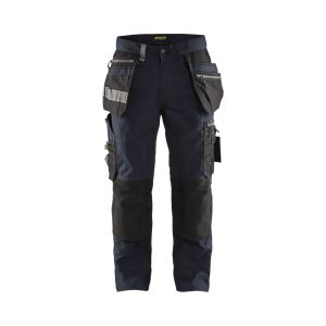 BLAKLADER 15901343 | Craftsman Trousers with stretch Work Trousers Men - canvas fabric