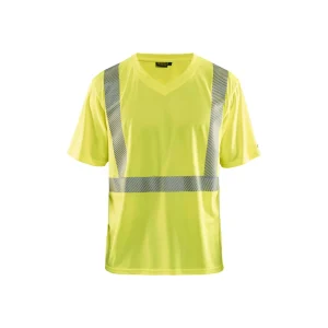 BLAKLADER 33861013 Hi Vis UV protected T shirt Short Sleeve Work T-Shirt MEN - 100% Polyester
