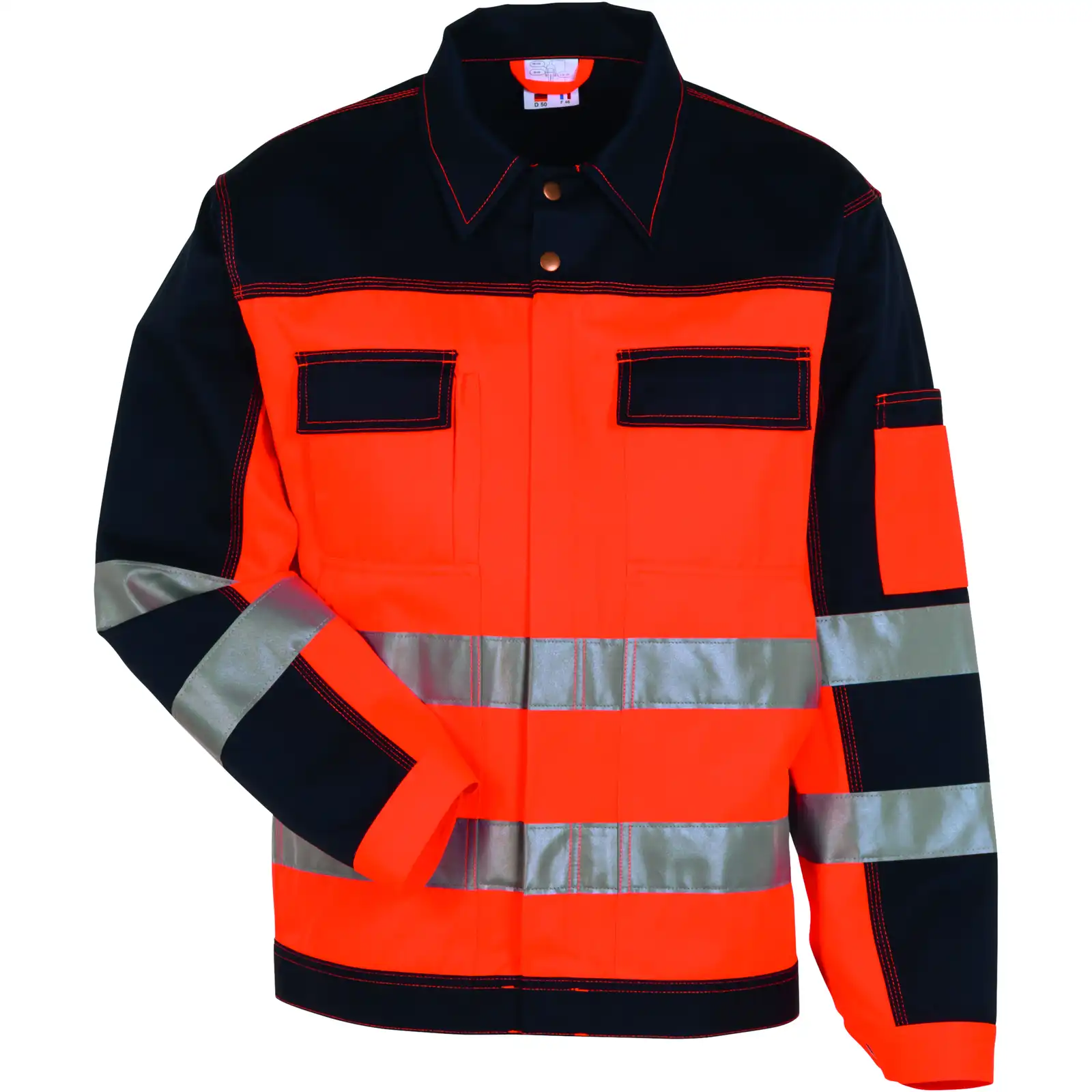 PLANAM High Visibility OUTDOOR Reflective Work Jacket MEN - All Season – Image 2