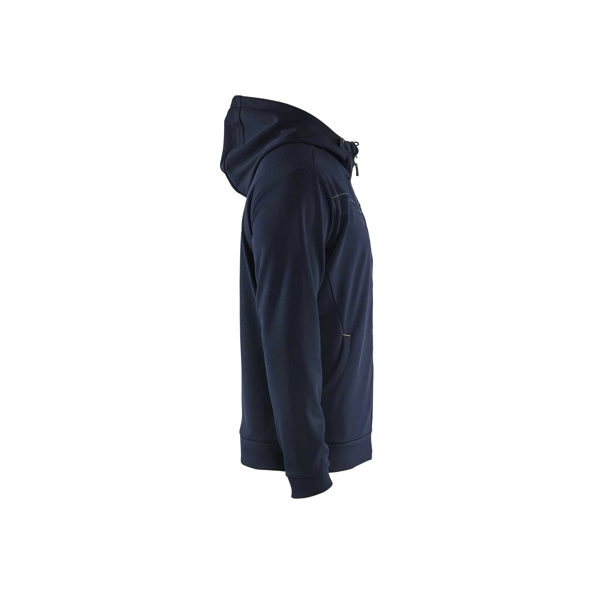 BLAKLADER 33632526 Hoodie With Full Zip Hoodie Work Sweatshirt MEN - Pique Fleece – Image 9