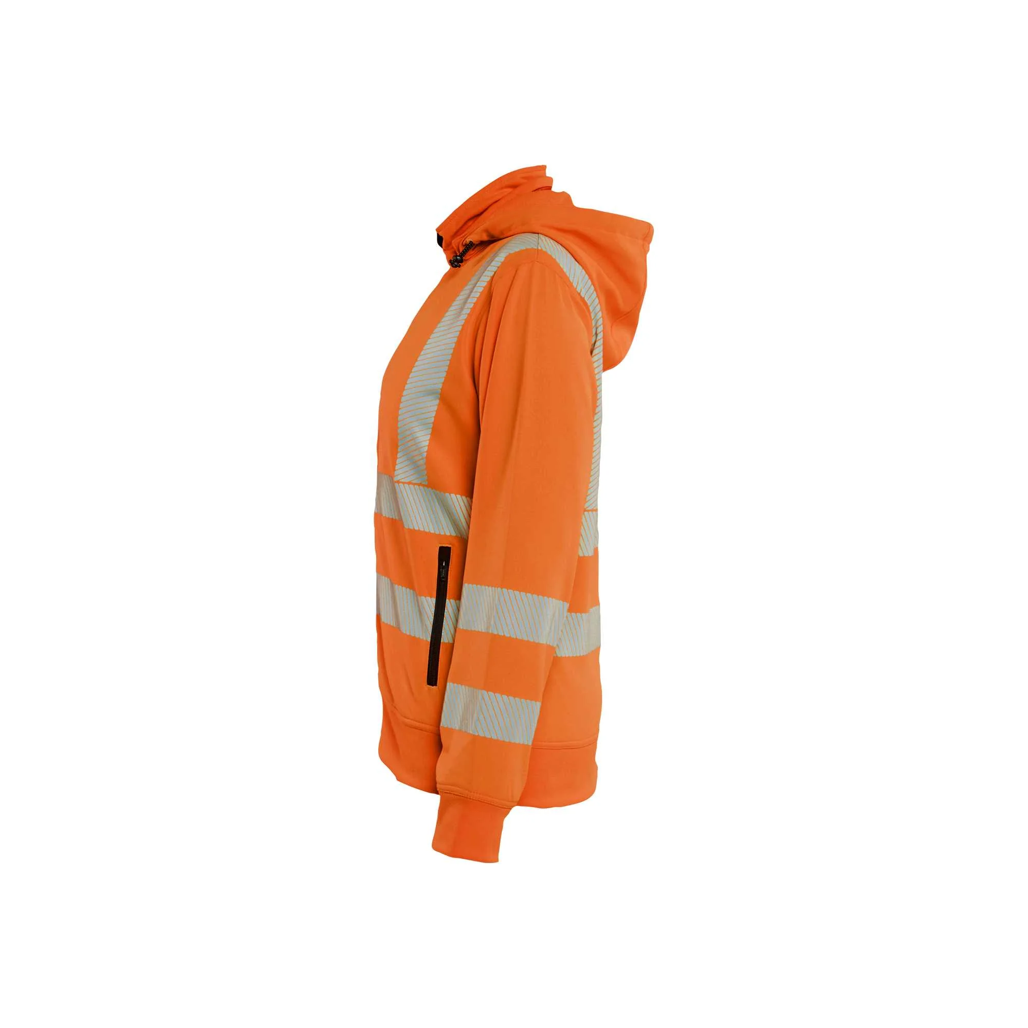 BLAKLADER 35742538 Hi Vis Reflective Hoodie Work Sweatshirt WOMEN - Detachable Hood – Image 5