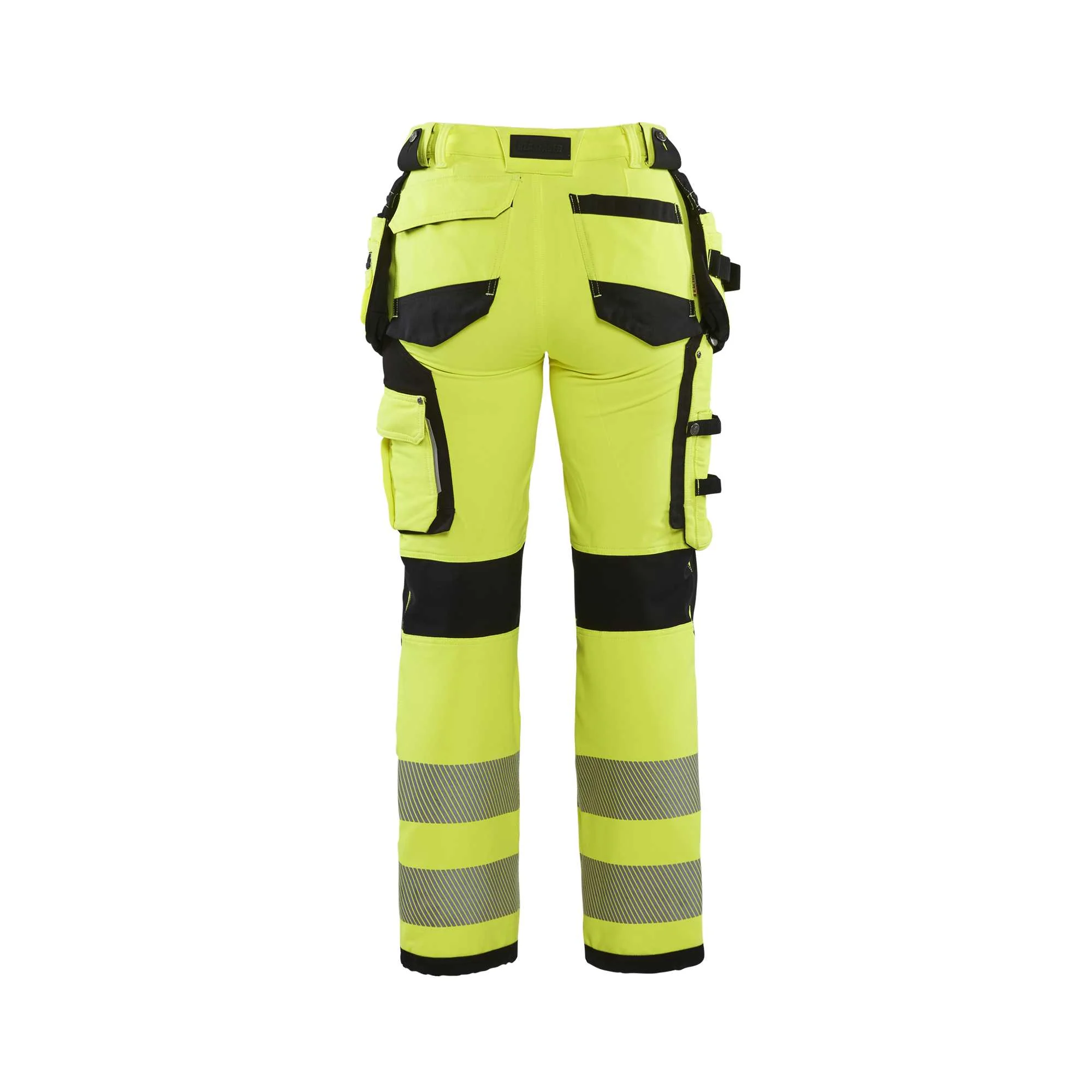 BLAKLADER 71971642 | Women's Hi Vis trousers with 4 way stretch Hi Vis Reflective Work Trousers Women - Water Repellent – Image 7
