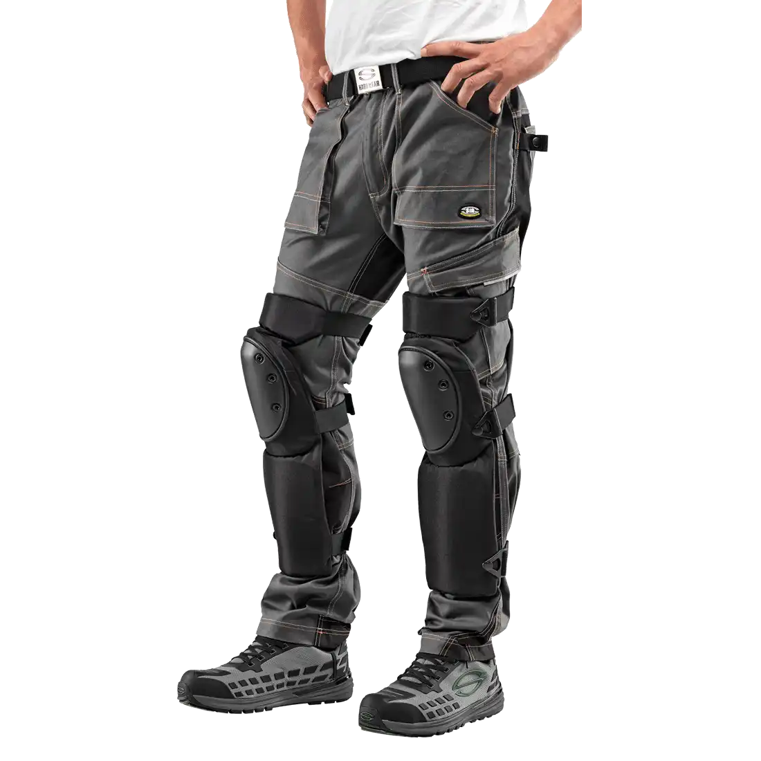 TIBIA SAFE Knee Pad - Impact Protection - Adjustable Elastic Bands - EVA Foam – Image 2