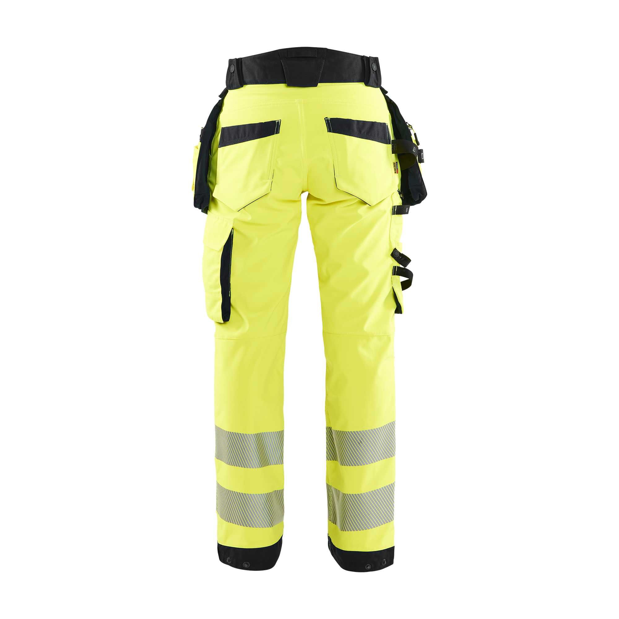 BLAKLADER 71182513 | Women's Hi Vis softshell trousers Hi Vis Reflective Work Trousers Women - Waterproof – Image 7
