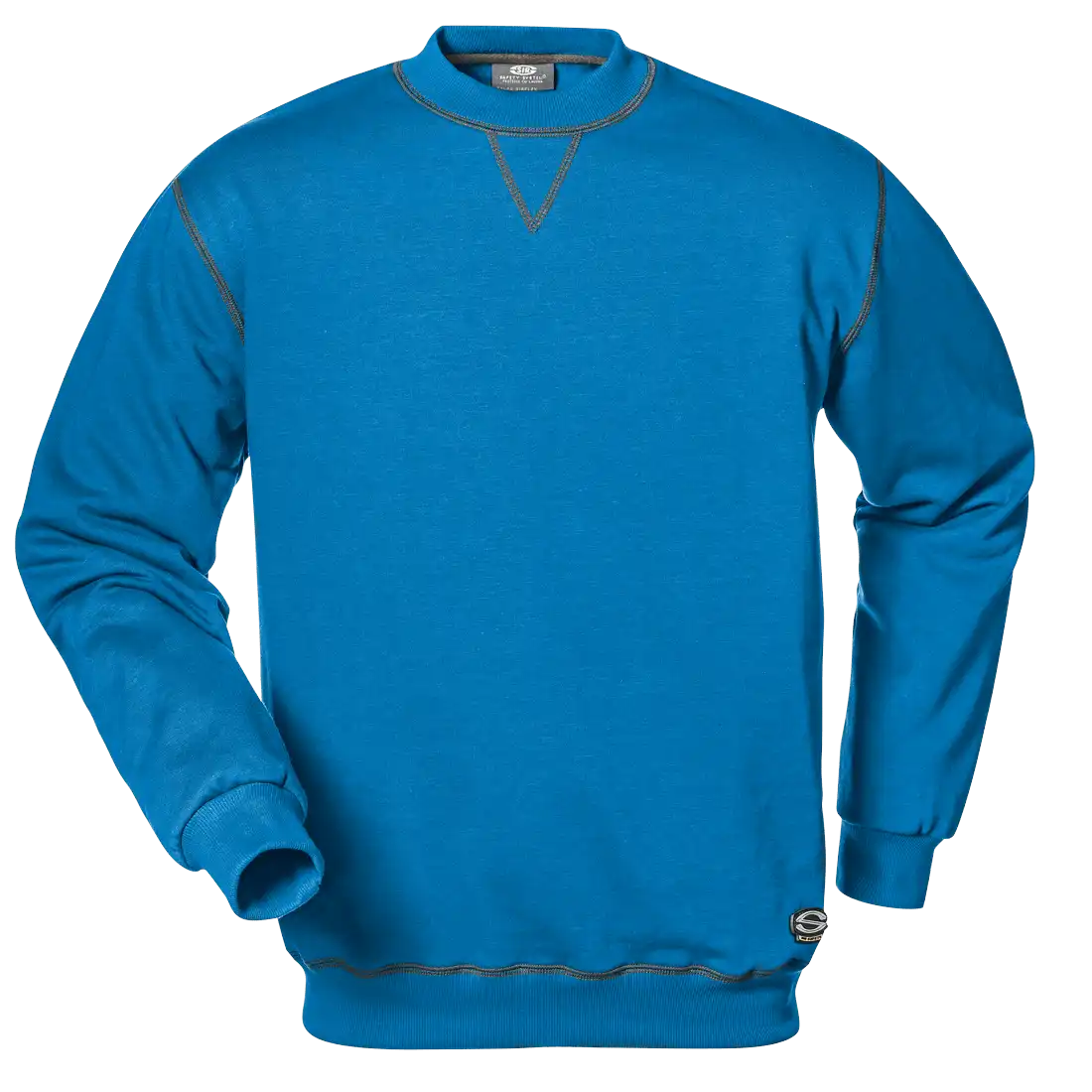 SIR SAFETY SIRFLEX ROUND NECK Work Sweatshirt Men - Elastic Cuffs – Image 3
