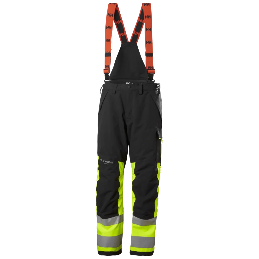 HELLY HANSEN ALNA 2.0 WINTER PANT CLASS 1 71490 Hi Vis Reflective Work Trousers MEN - Waterproof – Image 6