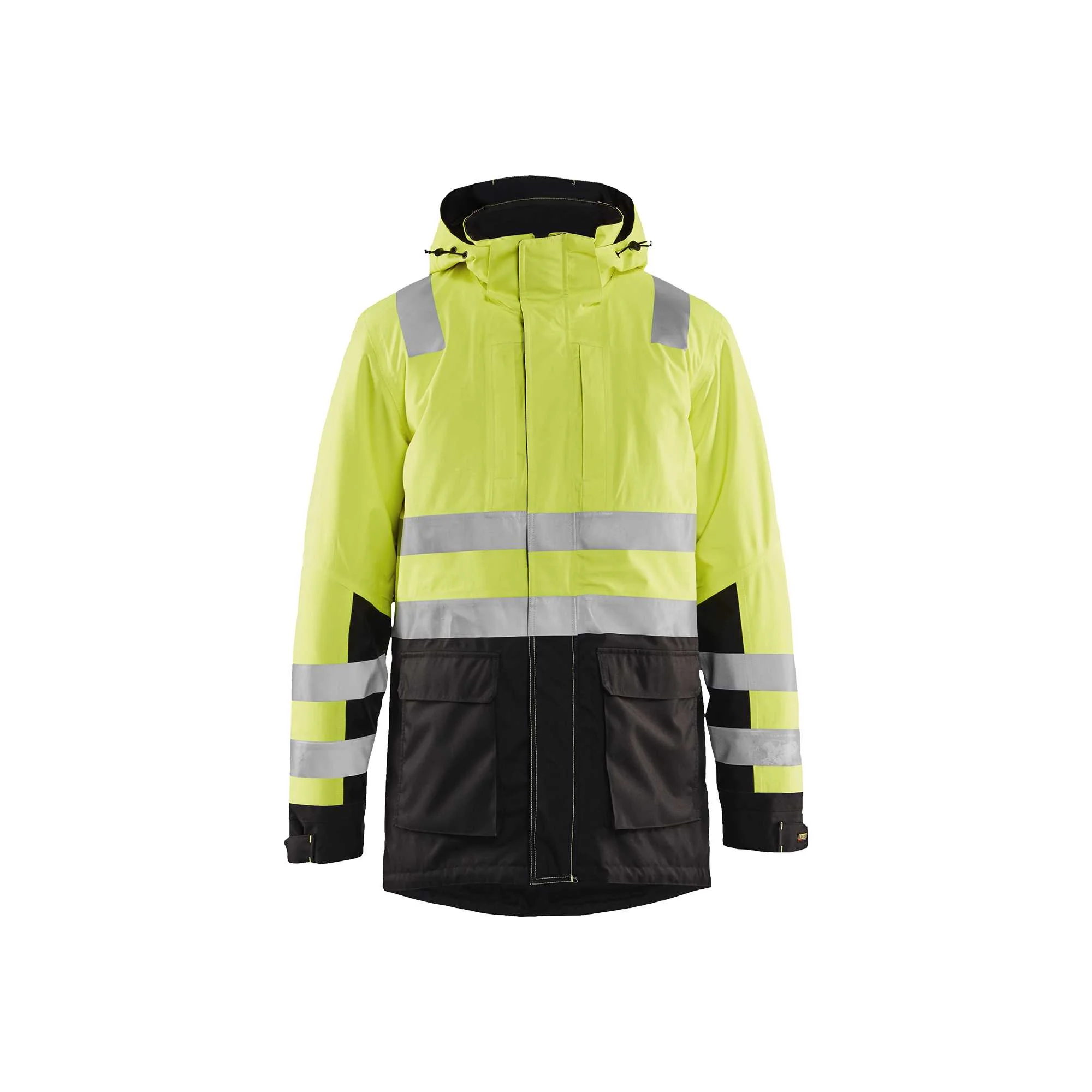 BLAKLADER 44951987 Winter Parka Hi vis Hi Vis Reflective Parka Work Jacket MEN - Waterproof – Image 7