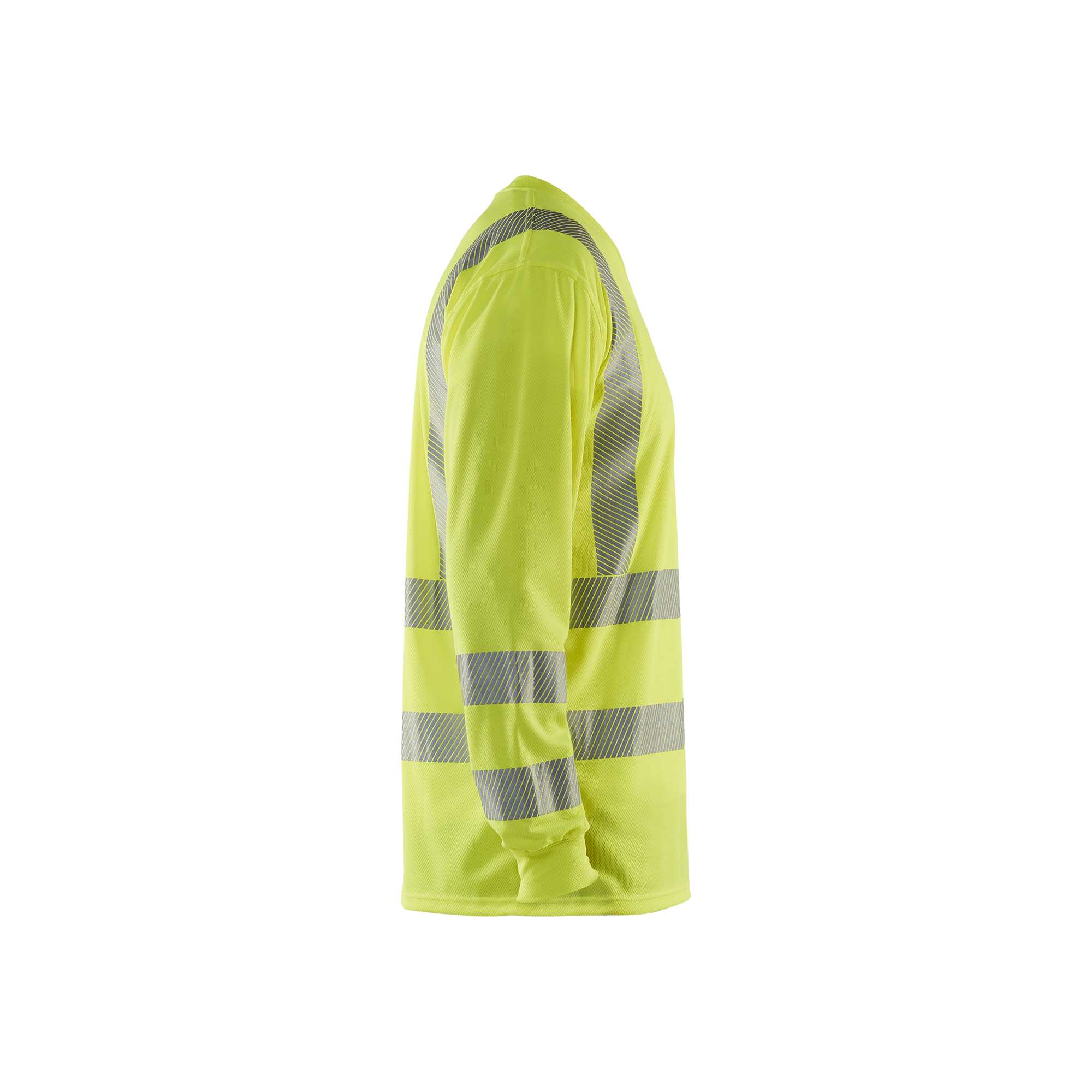 BLAKLADER 33851013 Hi Vis UV Long sleeved T shirt Hi Vis Reflective Long Sleeve Work T-Shirt MEN - 100% Polyester – Image 5