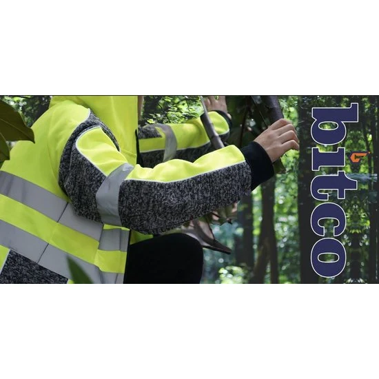 BITCO ULSTER High Vis Work Jacket Men - Reflective Details – Image 5