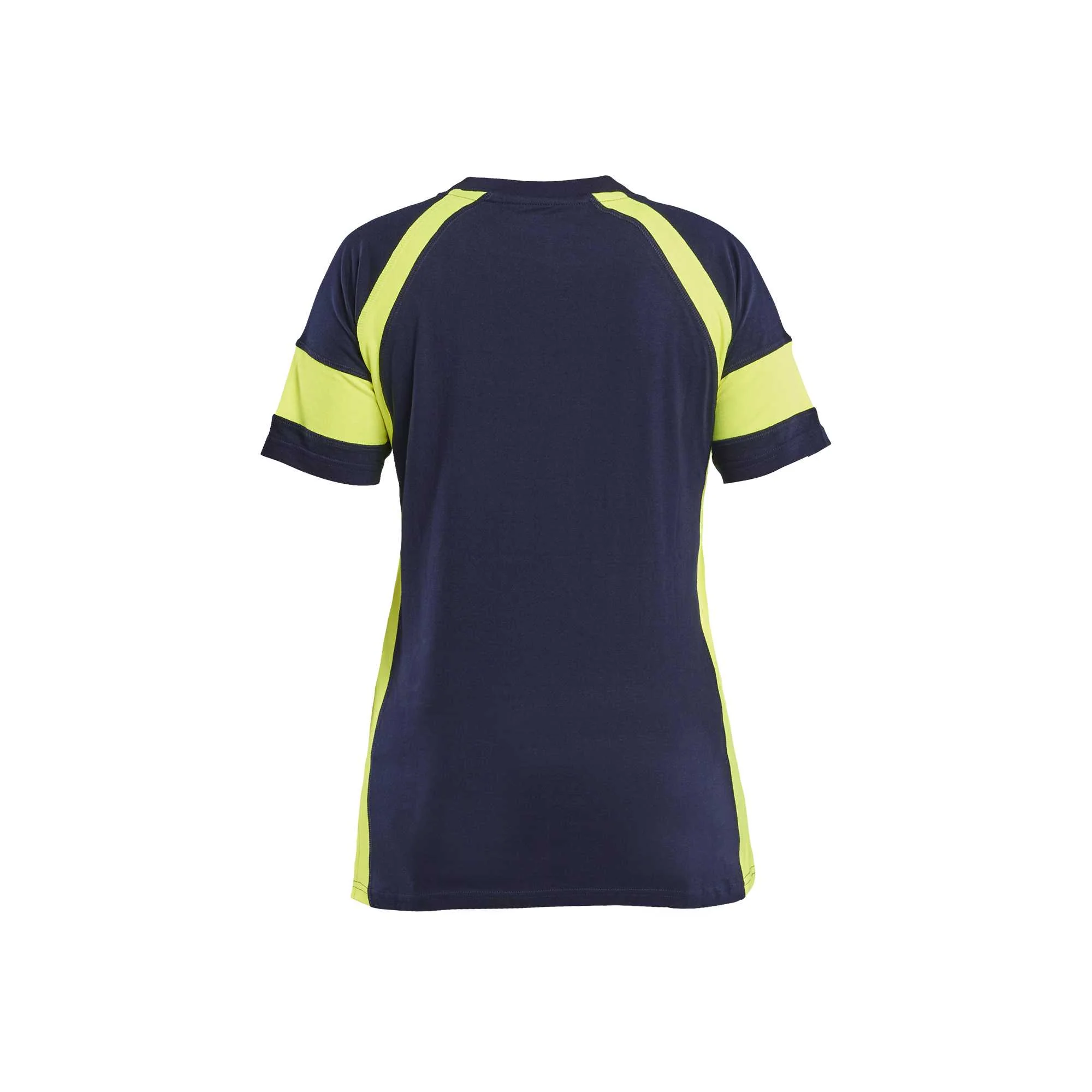 BLAKLADER 35241030 Women's T shirt with Hi Vis Hi Vis Reflective Short Sleeve Work T-Shirt WOMEN - 100% Cotton – Image 3