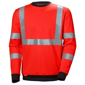 HELLY HANSEN ADDVIS SWEATSHIRT 79095 Hi Vis Reflective Work Sweatshirt MEN - 4 Way Stretch