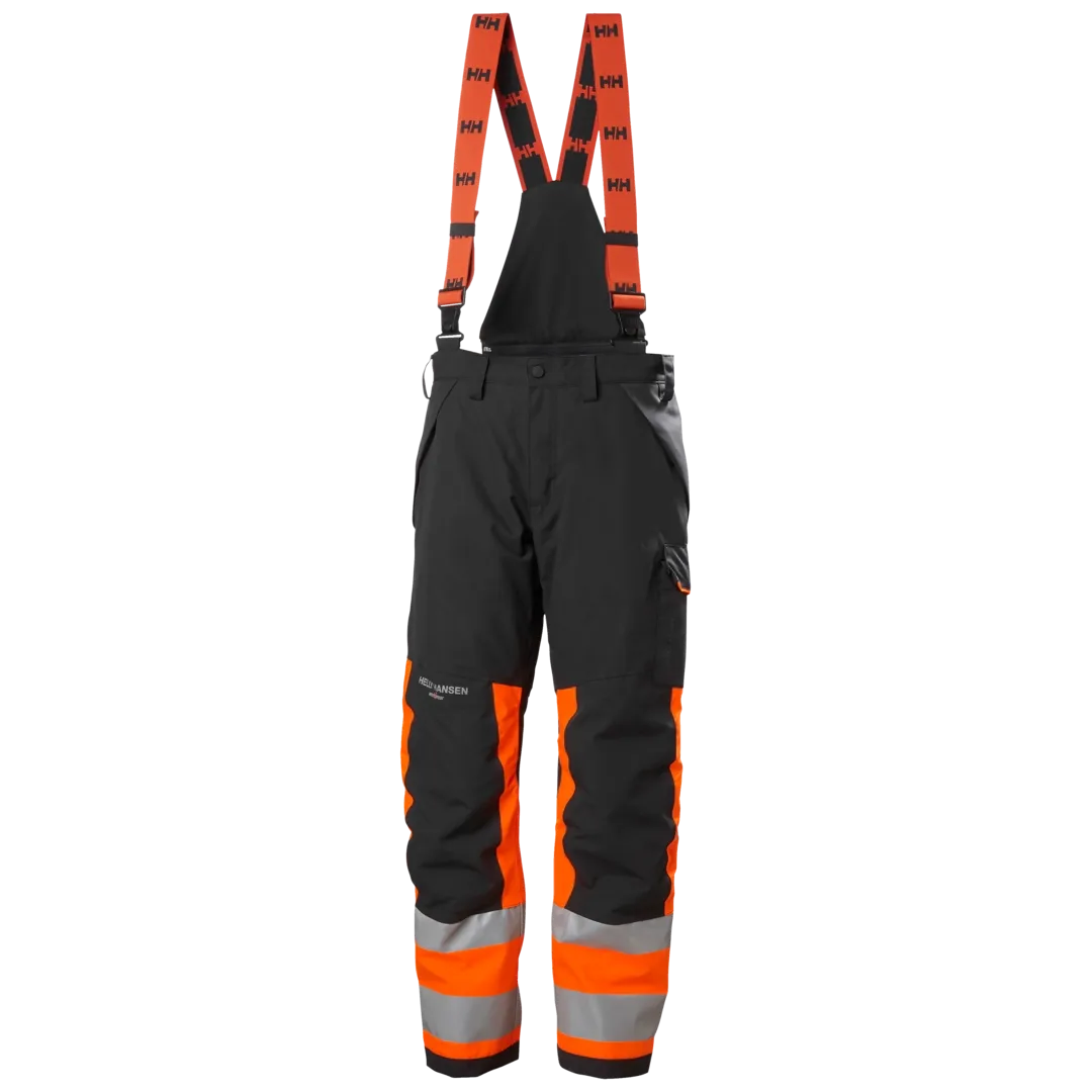HELLY HANSEN ALNA 2.0 WINTER PANT CLASS 1 71490 Hi Vis Reflective Work Trousers MEN - Waterproof – Image 4