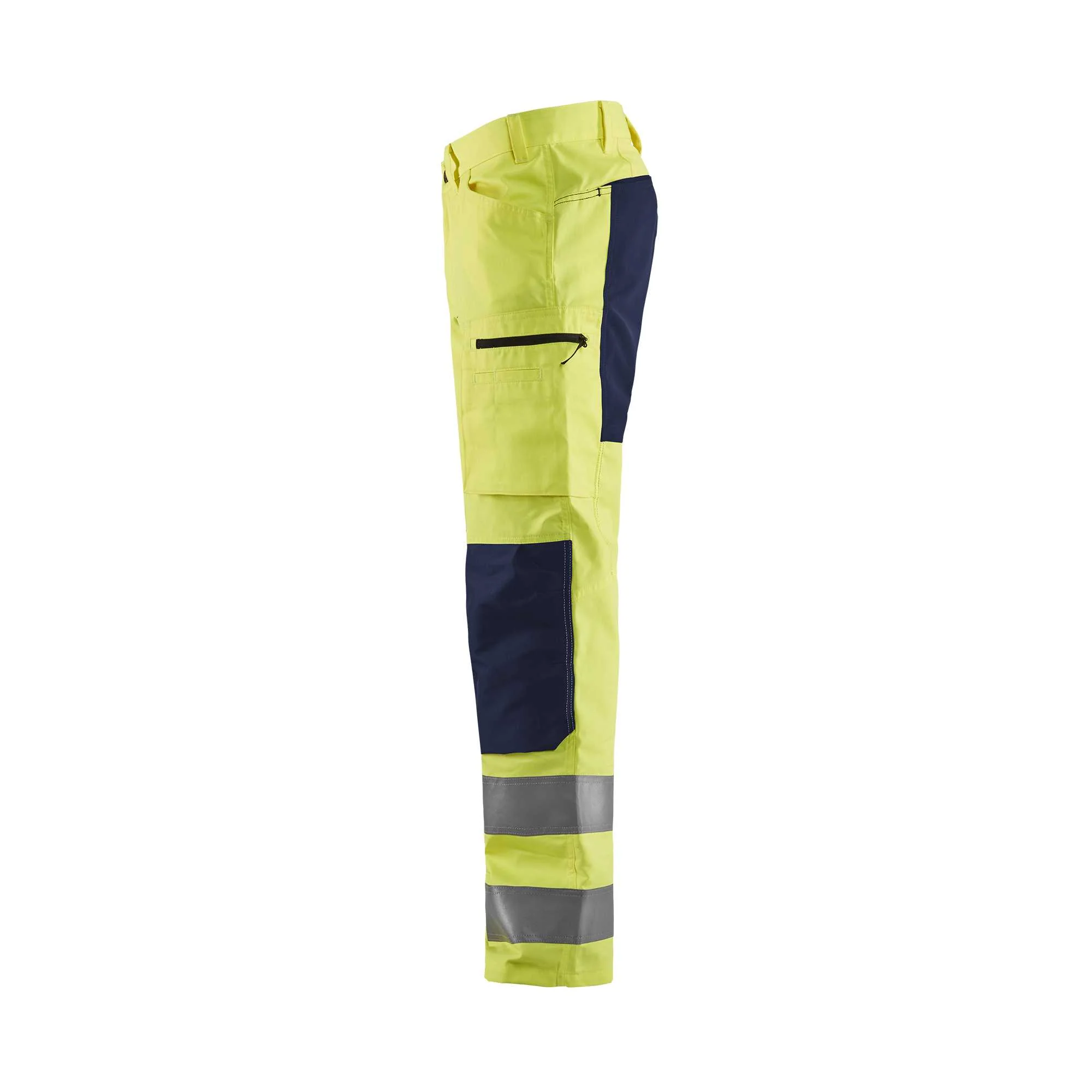 BLAKLADER 15851811 | Hi Vis trousers with stretch Hi Vis Reflective Work Trousers Men - Class 2 Certified – Image 4