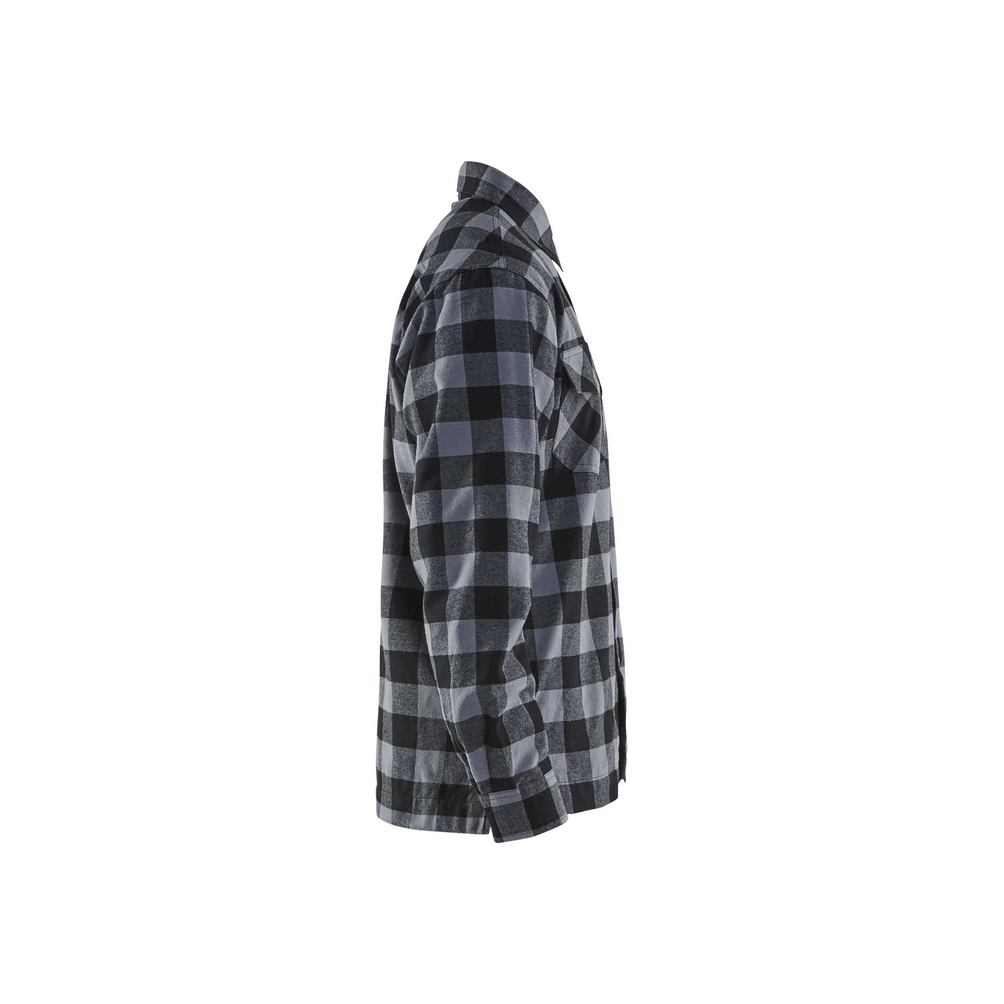 BLAKLADER 32251131 LINED FLANNEL SHIRT Long Sleeve Work Shirt MEN - 100% Cotton – Image 9