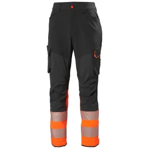 HELLY HANSEN ICU BRZ CARGO PANT CLASS 1 77501 Hi Vis Reflective Work Trousers MEN - 4 Way Stretch