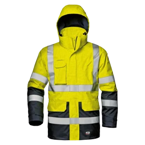 SIR SAFETY MICROLINES COMPLEX High Vis Work Jacket Men - Flame Retardant