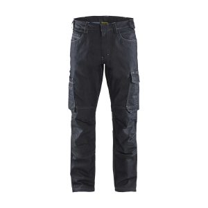 BLAKLADER 14391141 | Service trousers Denim stretch Work Trousers Men - CORDURA® fabric