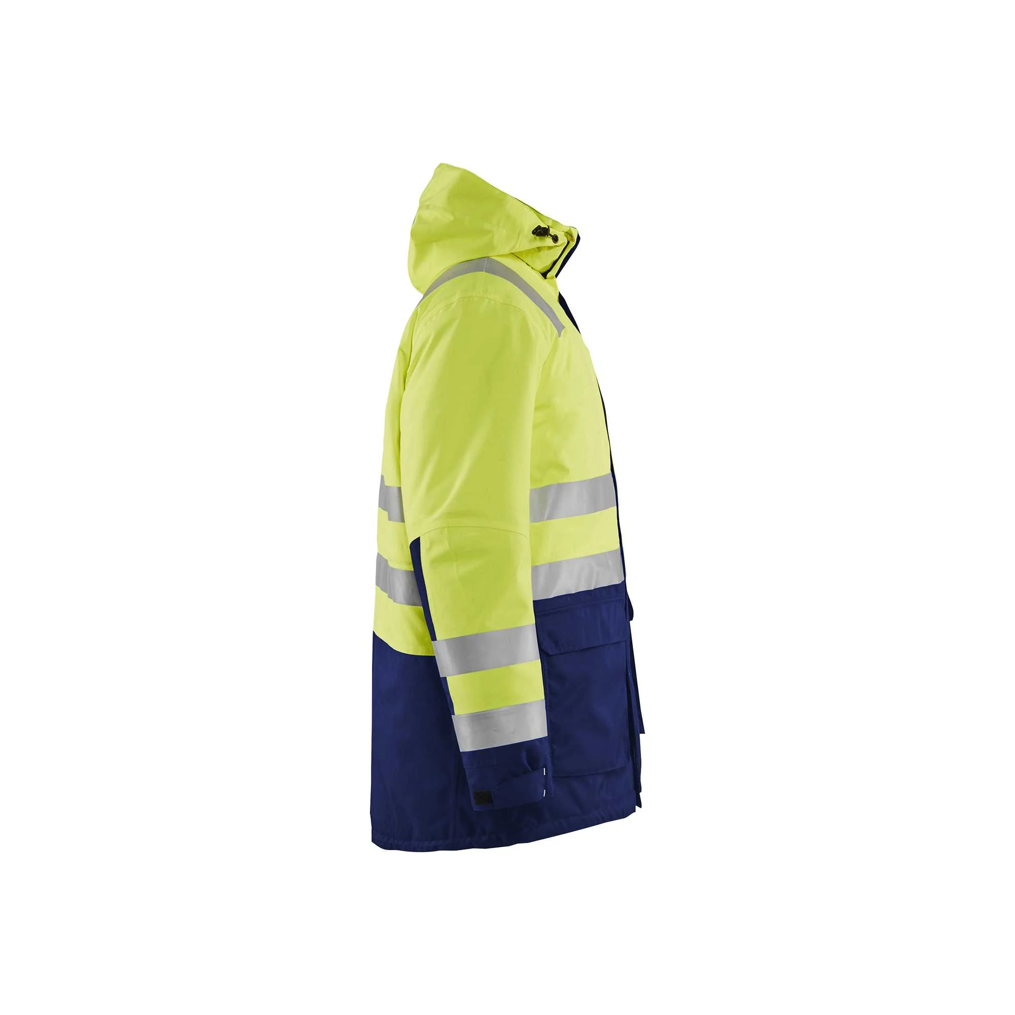 BLAKLADER 44951987 Winter Parka Hi vis Hi Vis Reflective Parka Work Jacket MEN - Waterproof – Image 6