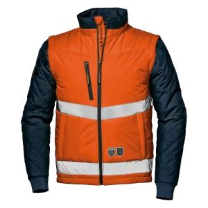 SIR SAFETY DRIVER High Vis Work Jacket Men - Water Repellent